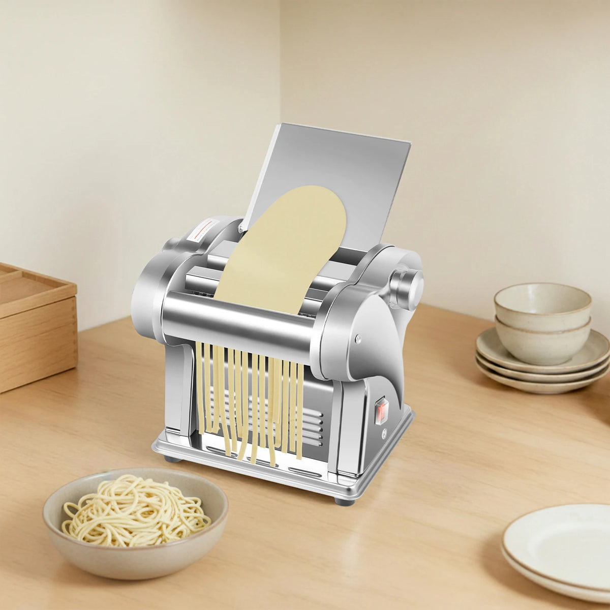 Automatic Noodle Maker Machine, Stainless Steel, Home Cooks