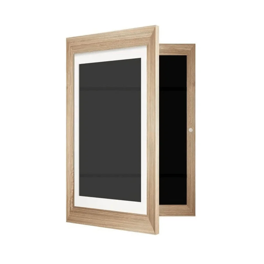 1pc Magnetic A4 Art Display Frame, Front-Opening Foldable, Suitable For Children's Drawings And Photos, Cartoon Wall Art Decor, Perfect Display Piece For Home And Office