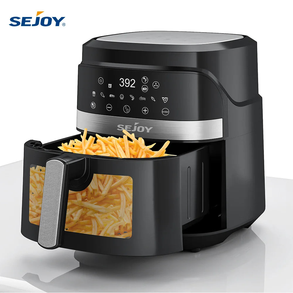 SEJOY Eight Function Air Fryer With Roast Bake And Dehydrate