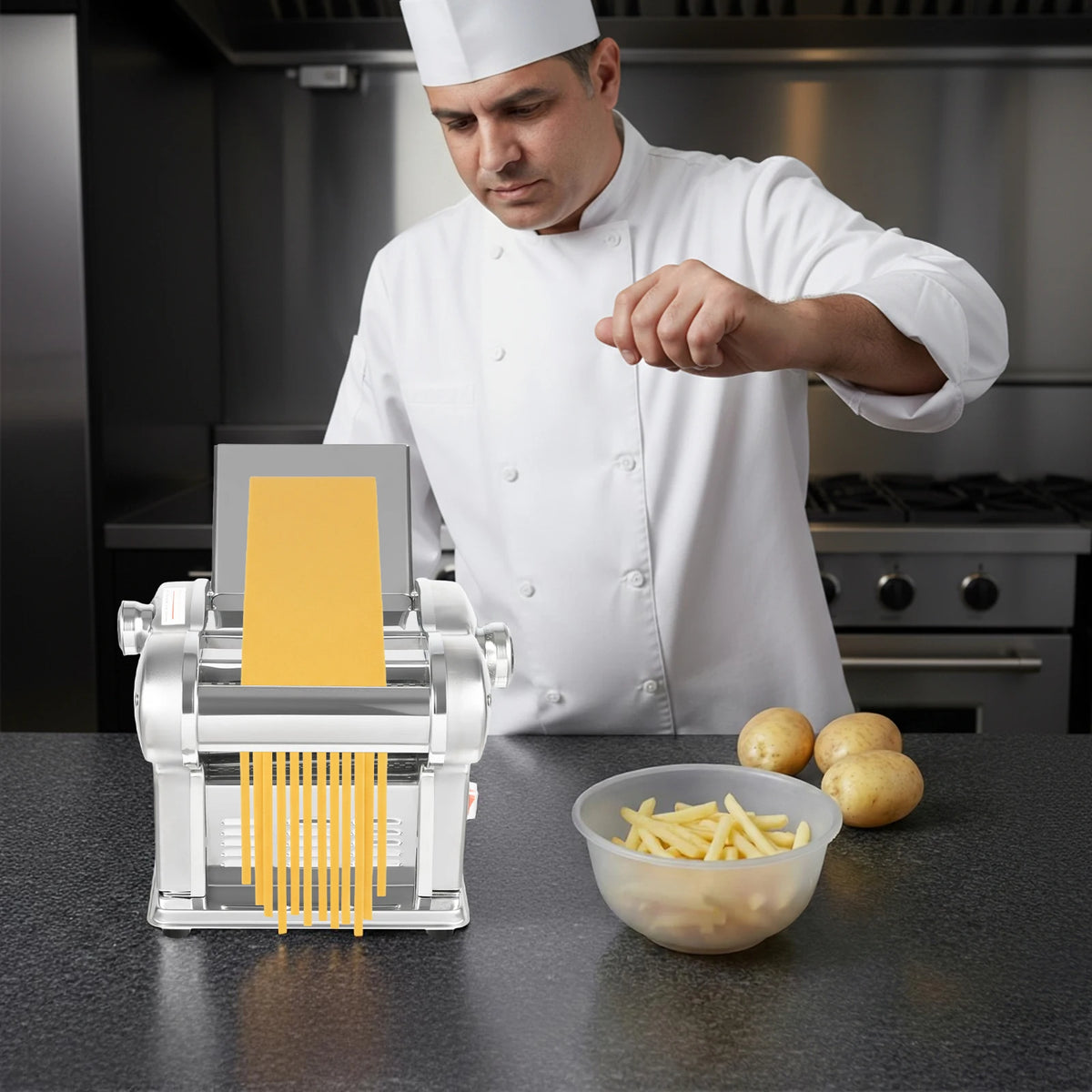 Automatic Noodle Maker Machine, Stainless Steel, Home Cooks