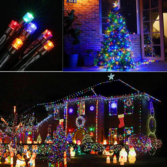 142FT 400 LED Holiday String Lights With 8 Modes For Home And Party