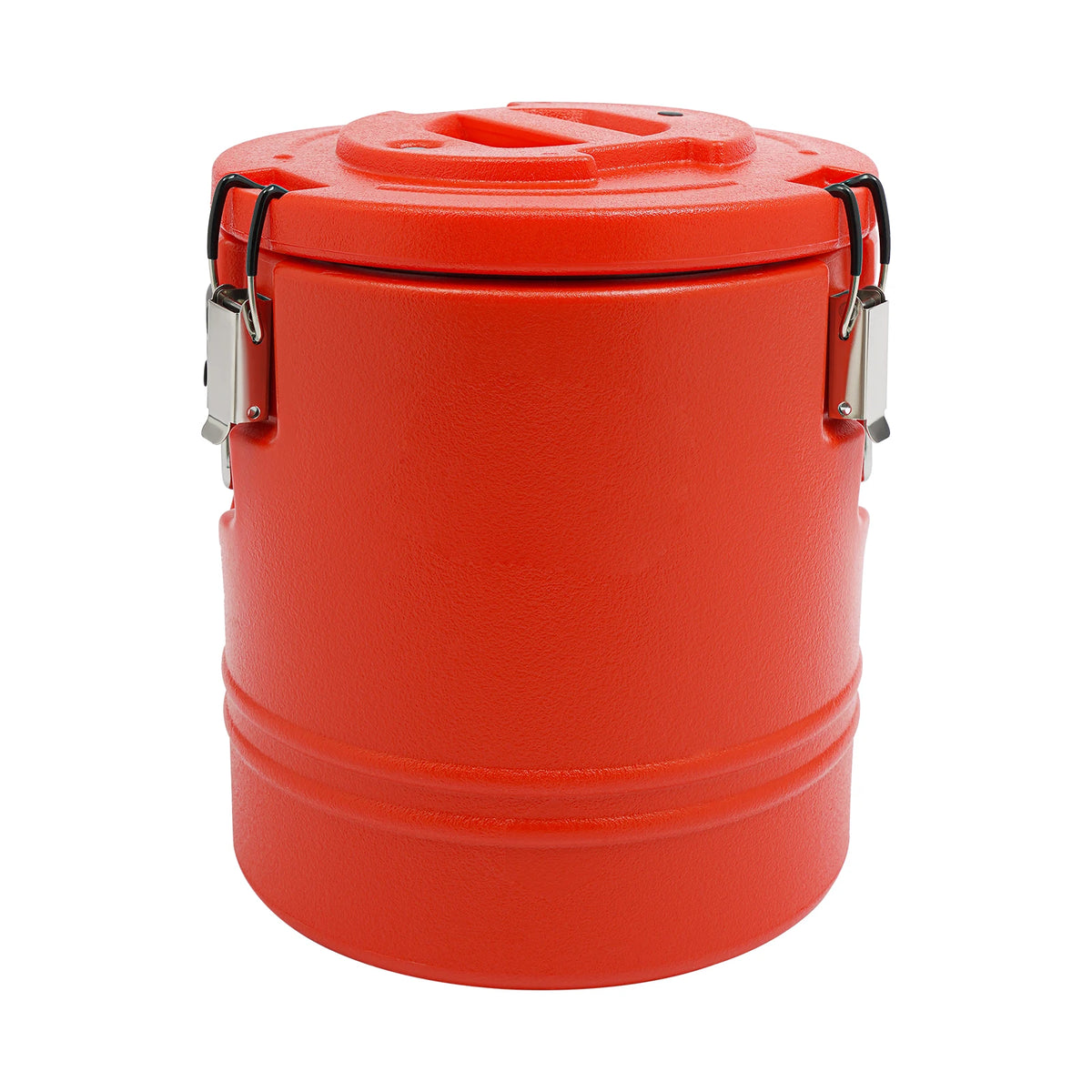 Portable Large Capacity Insulated Bucket, 4-6H(Hot)/6-8H(Cold) Insulated Soup Container, Commercial Insulated Bucket Red/Blue